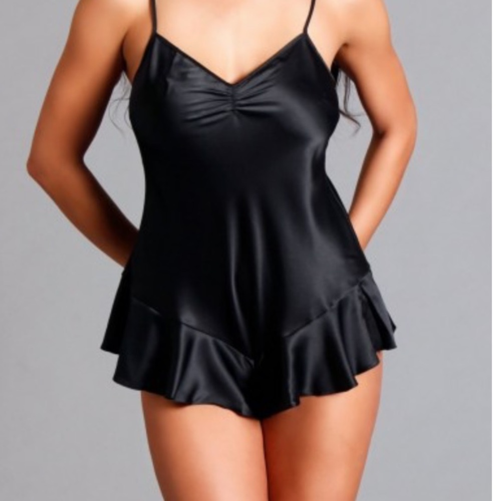 Red sleeping Romper